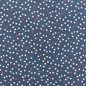 VINTAGE HERMES NECKTIE - CHARCOAL GRAY FUN MODERN PINK & WHITE CONFETTI DOTS XL